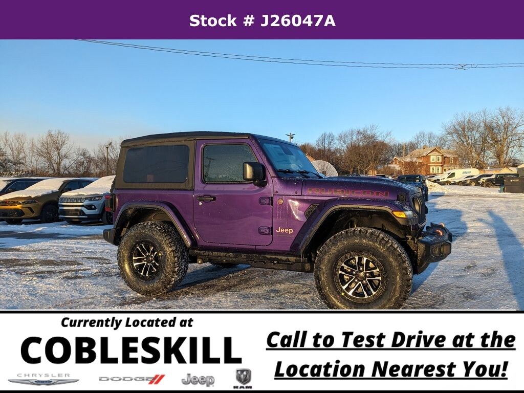 New 2026 Jeep Wrangler Rubicon Sport Utility