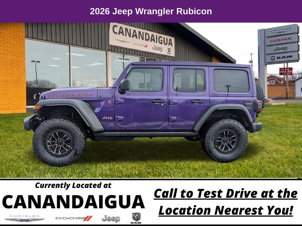 New 2026 Jeep Wrangler Rubicon Sport Utility