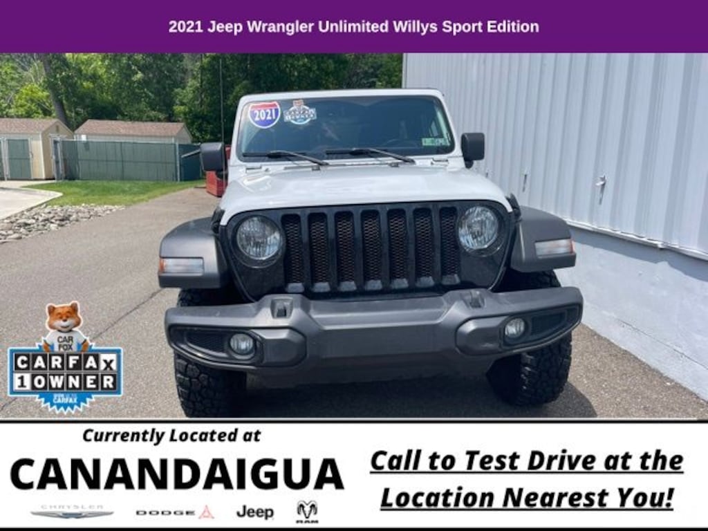 Used 2021 Jeep Wrangler Unlimited Sport SUV