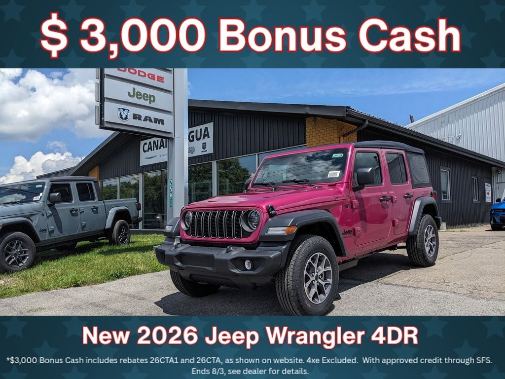 New 2026 Jeep Wrangler Sport S Sport Utility