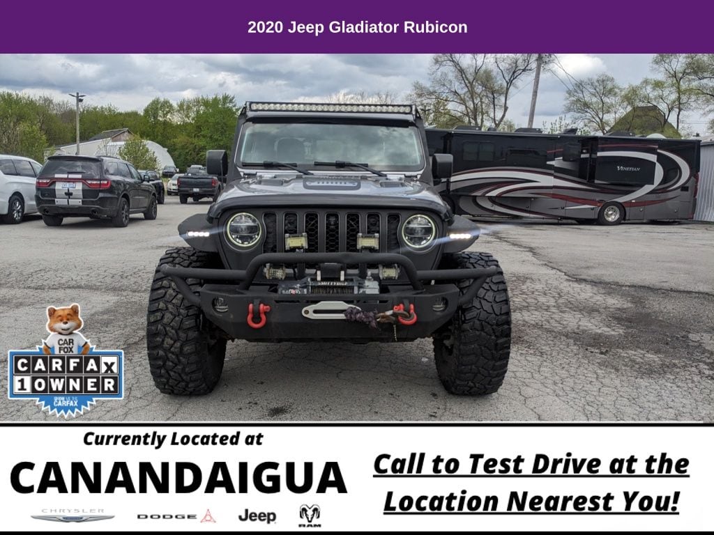 Used 2020 Jeep Gladiator Rubicon Truck Crew Cab