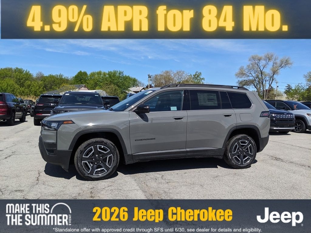New 2026 Jeep Cherokee Limited Sport Utility