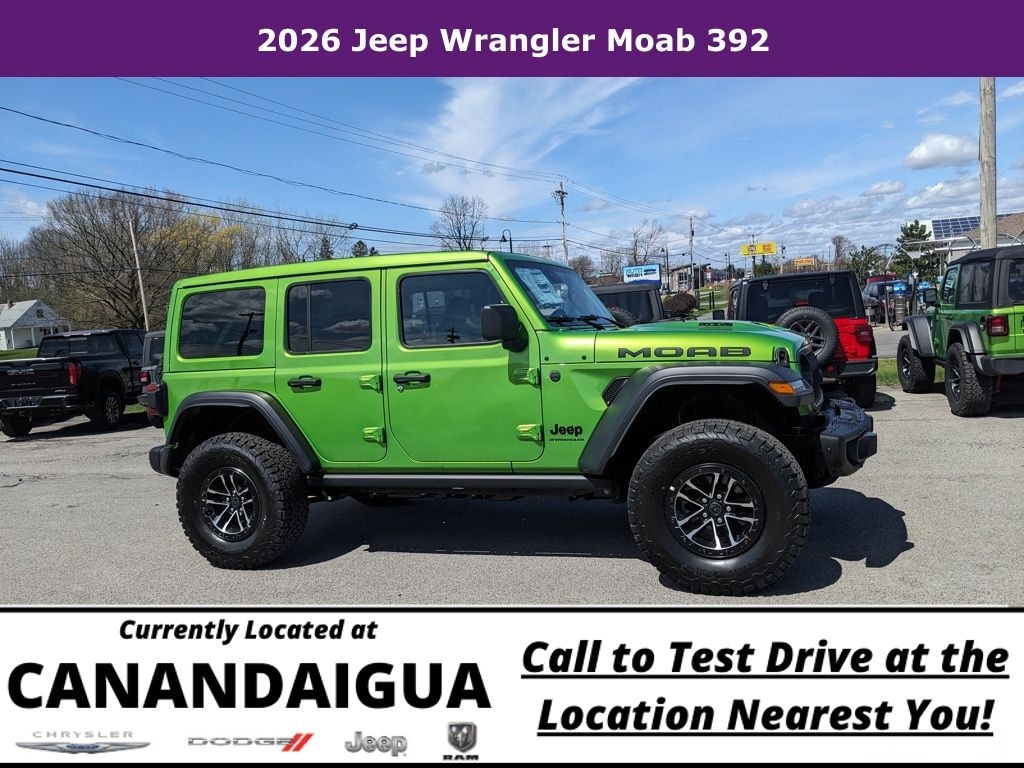 New 2026 Jeep Wrangler 392 Sport Utility