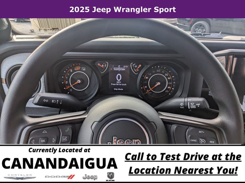 New 2025 Jeep Wrangler Sport Sport Utility