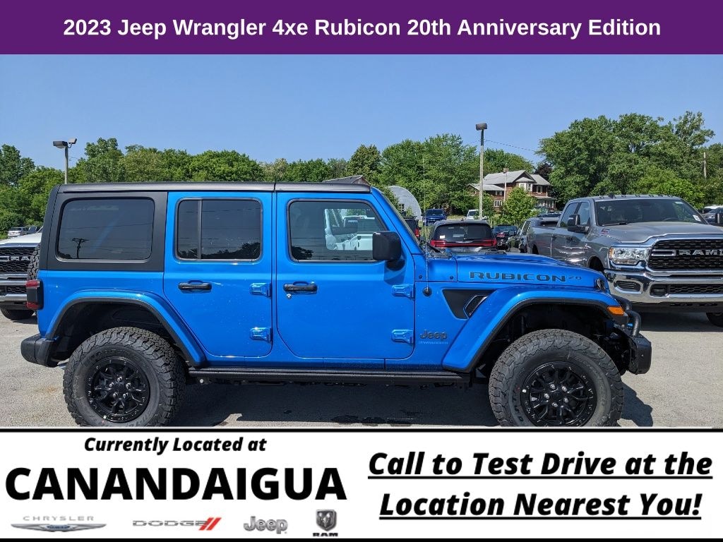 New 2023 Jeep Wrangler Rubicon 20th Anniversary Edition 4xe Sport Utility