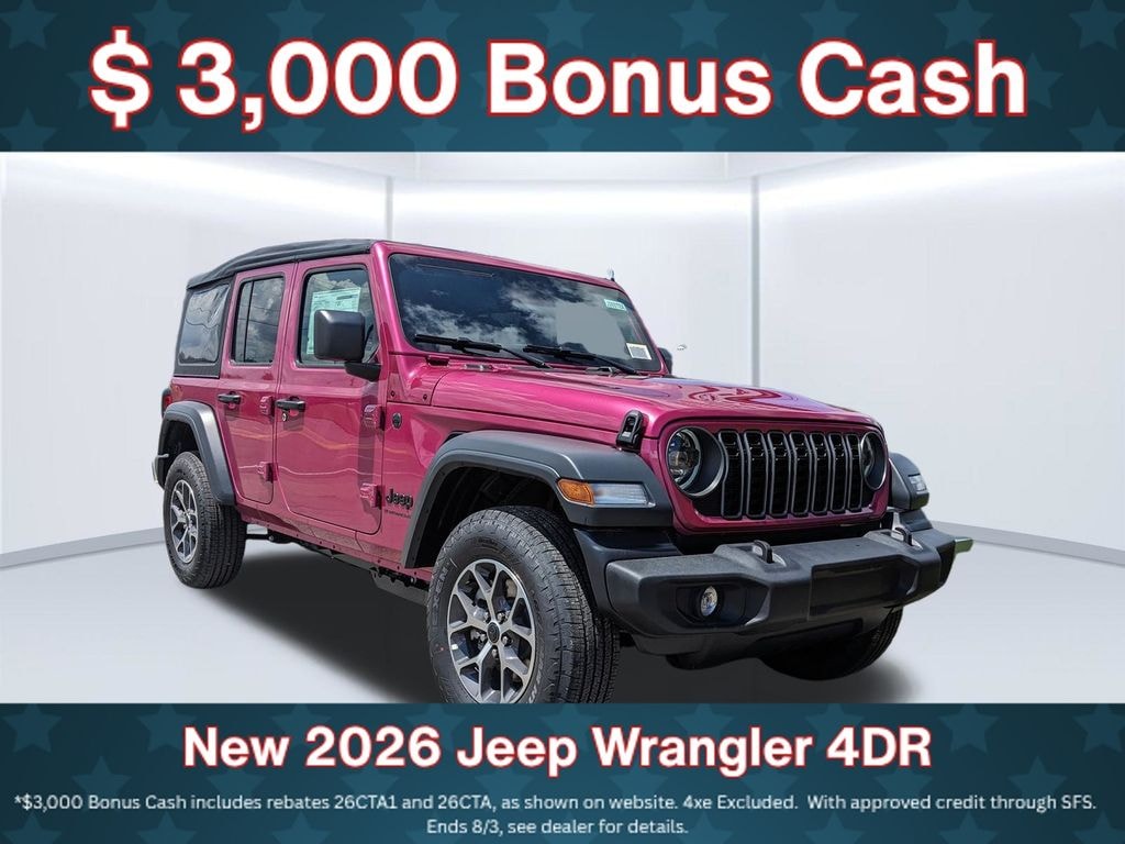 New 2026 Jeep Wrangler Sport S Sport Utility