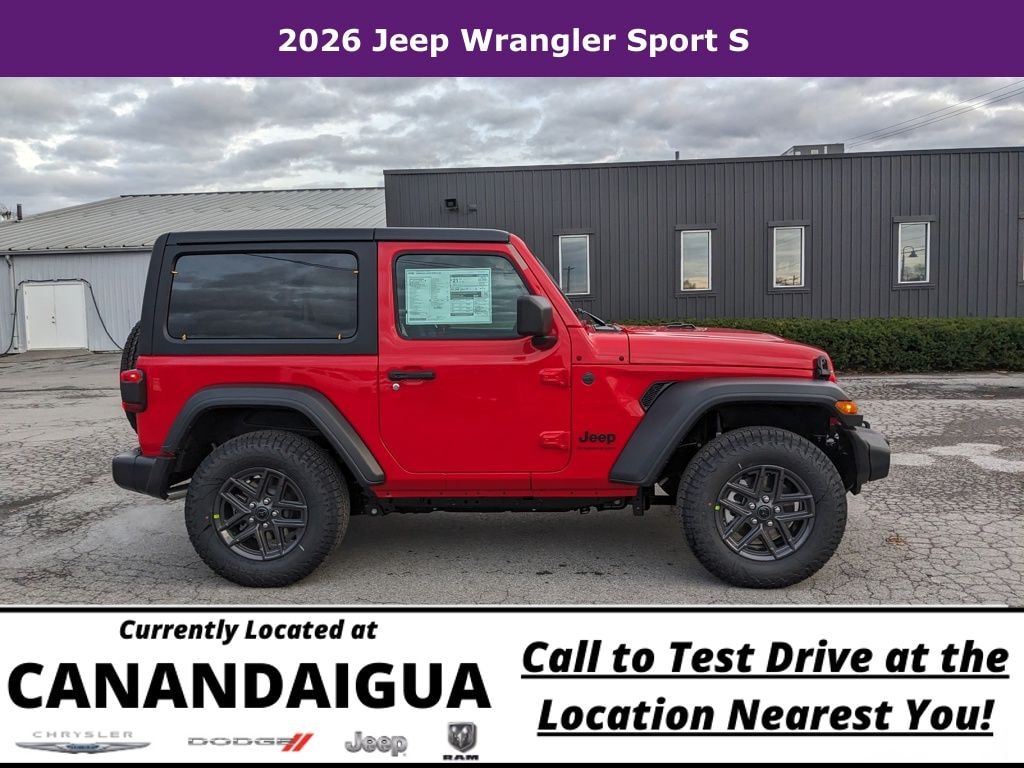 New 2026 Jeep Wrangler Sport S Sport Utility