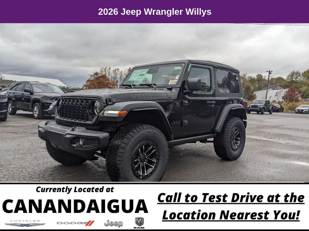 New 2026 Jeep Wrangler Willys Sport Utility