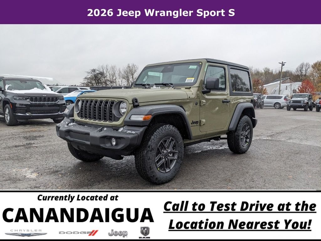 New 2026 Jeep Wrangler Sport S Sport Utility
