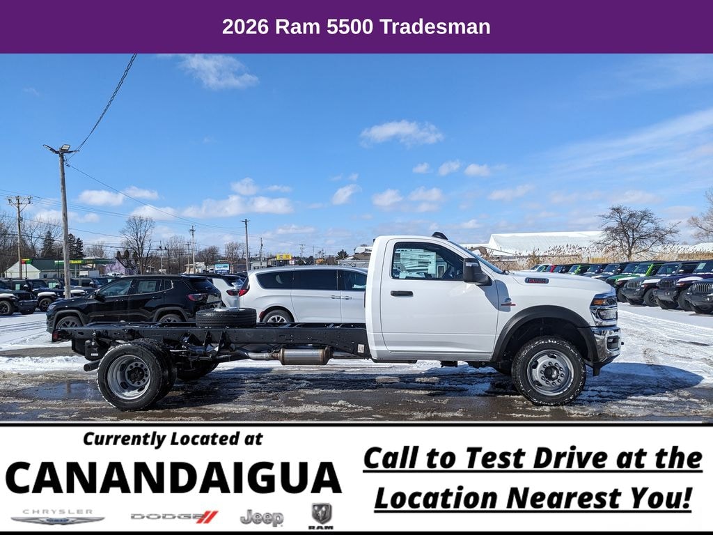 New 2026 Ram 5500HD Tradesman Pickup