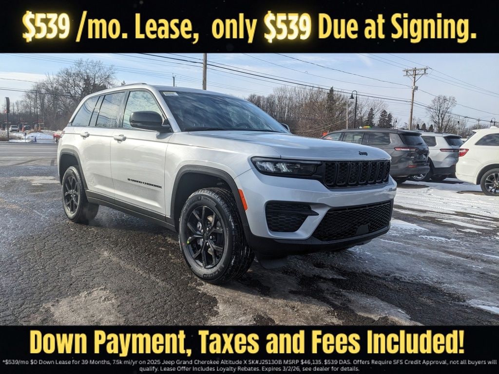 New 2025 Jeep Grand Cherokee Altitude X Sport Utility
