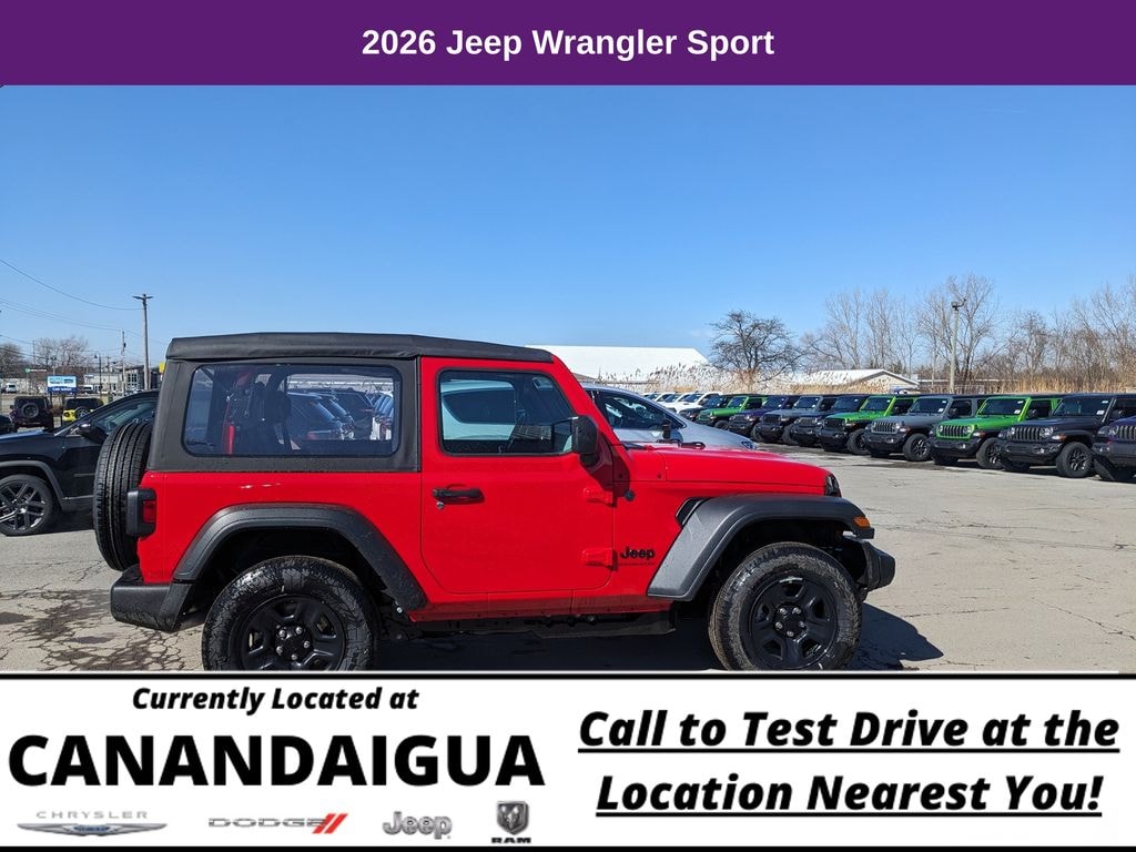 New 2026 Jeep Wrangler Sport Sport Utility