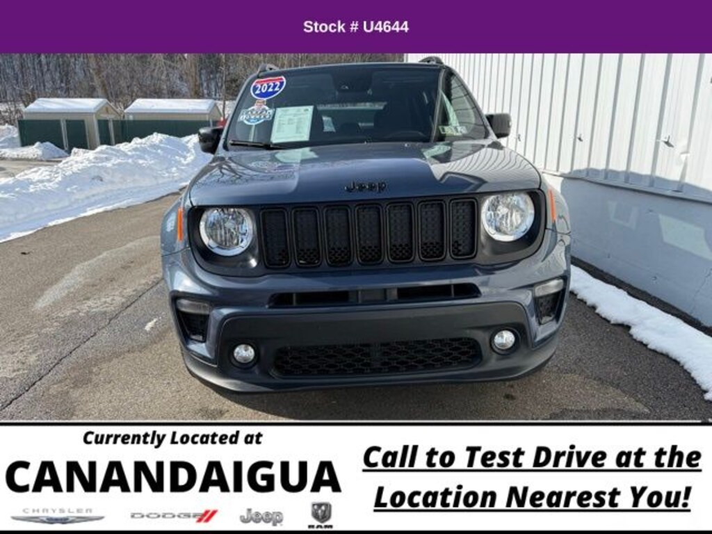 Used 2022 Jeep Renegade Latitude SUV