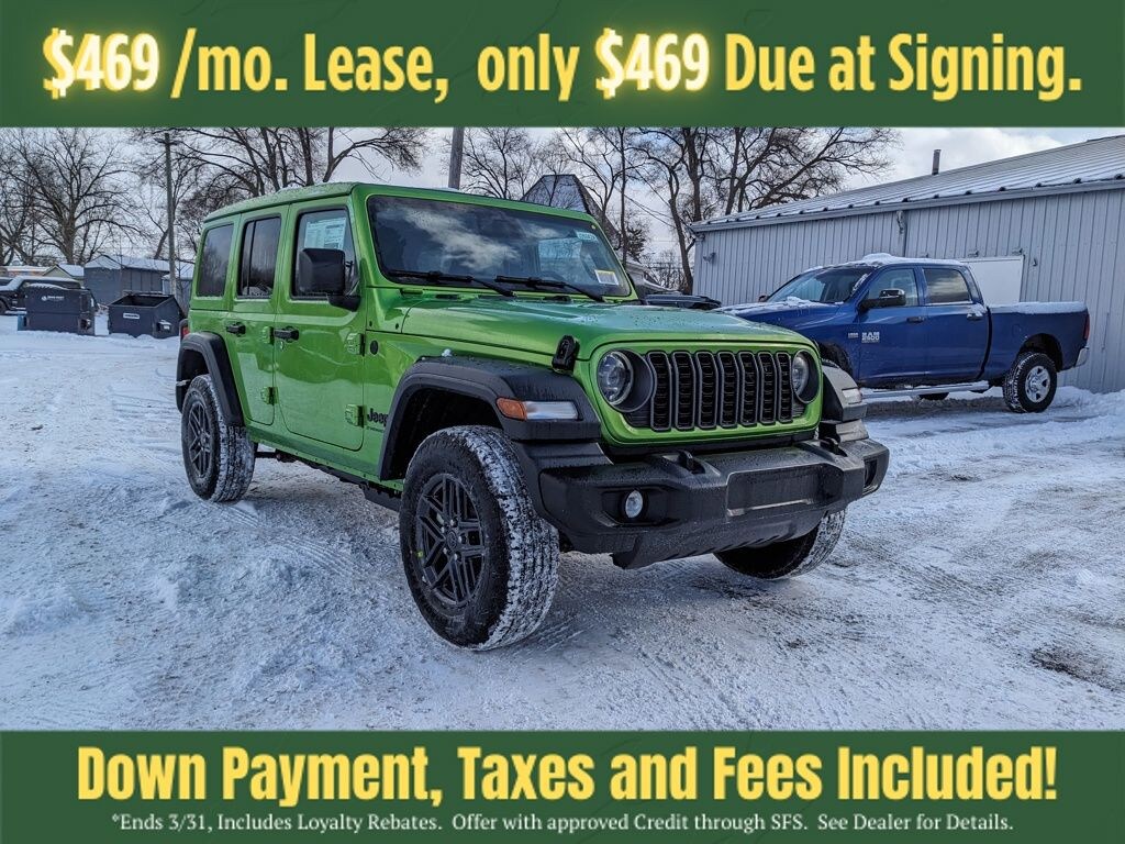 New 2026 Jeep Wrangler Sport S Sport Utility