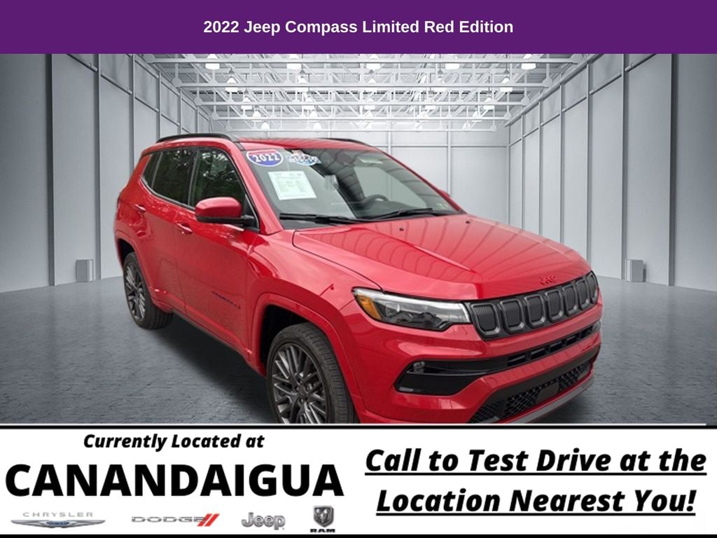 Used 2022 Jeep Compass Limited SUV