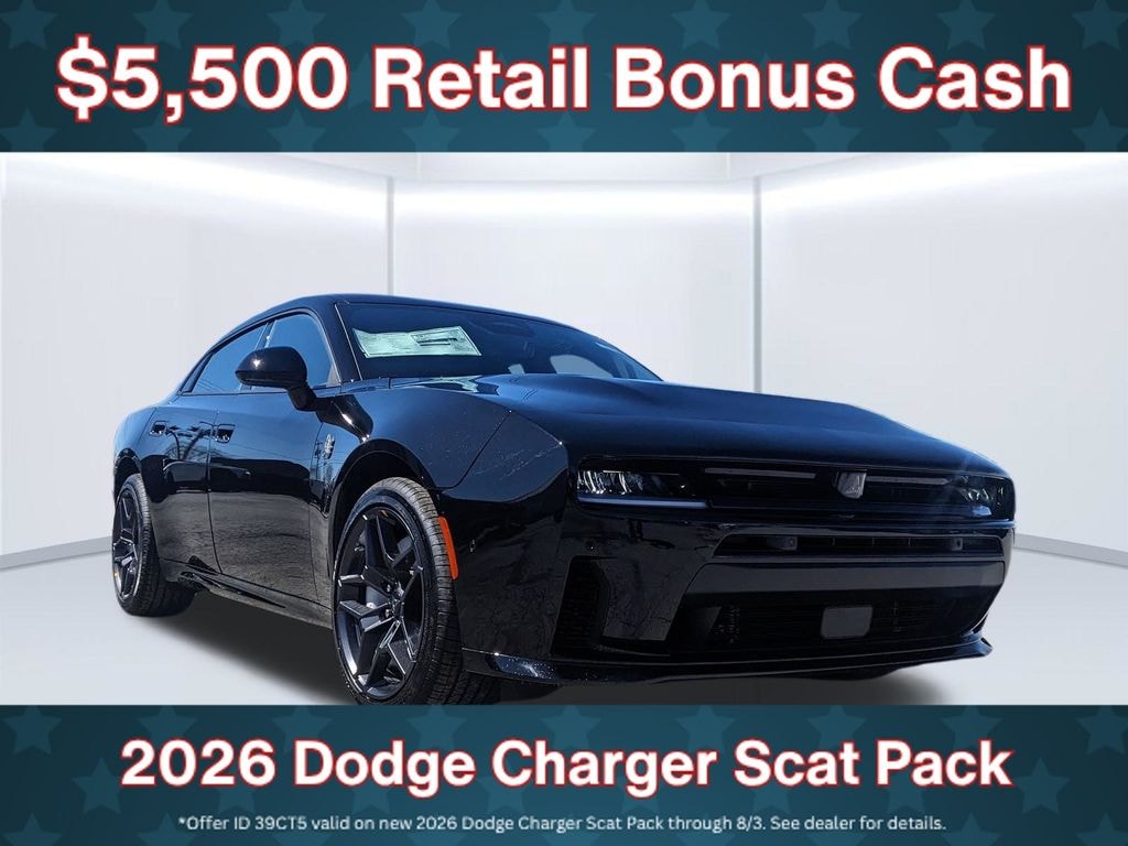 New 2026 Dodge Charger Scat Pack Sedan