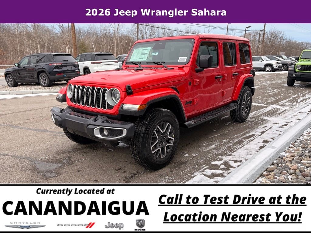 New 2026 Jeep Wrangler Sahara Sport Utility