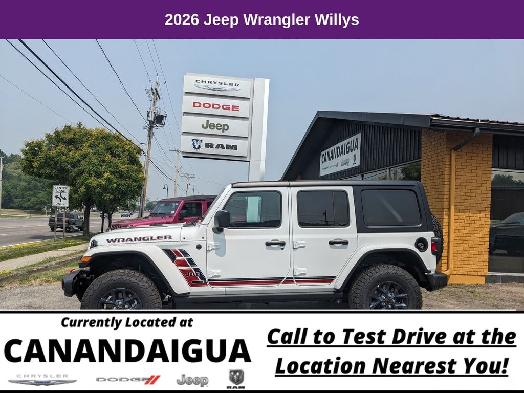New 2026 Jeep Wrangler Sport Sport Utility