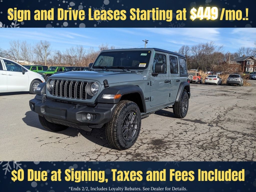 New 2026 Jeep Wrangler Sport S Sport Utility