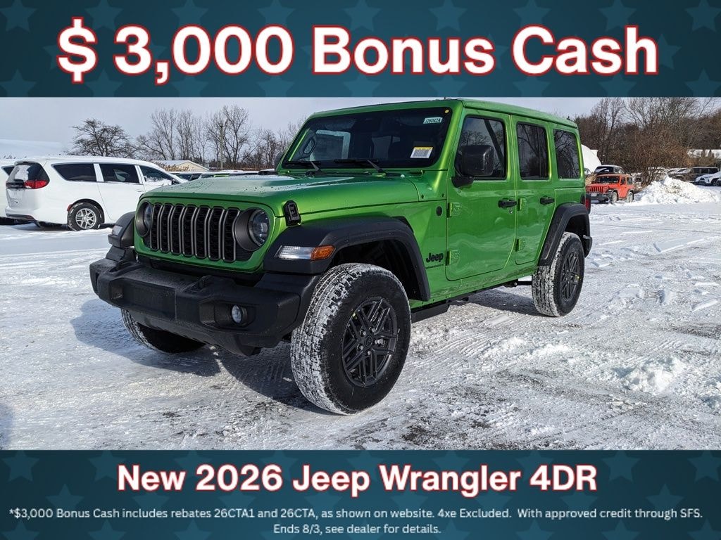 New 2026 Jeep Wrangler Sport S Sport Utility