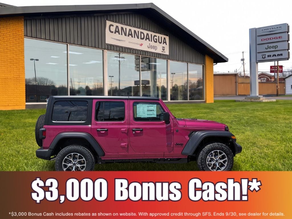 New 2026 Jeep Wrangler Sport S Sport Utility