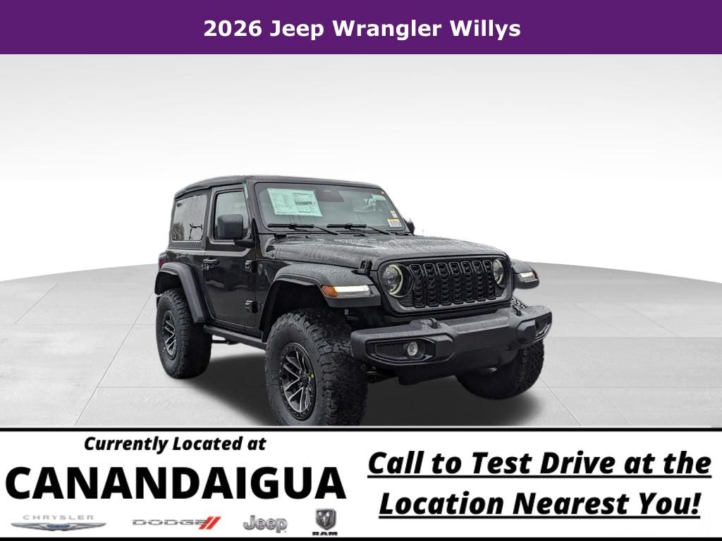 New 2026 Jeep Wrangler Willys Sport Utility