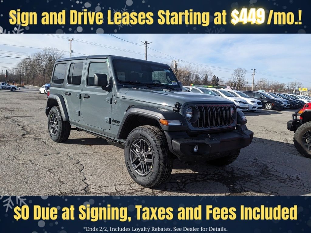New 2026 Jeep Wrangler Sport S Sport Utility