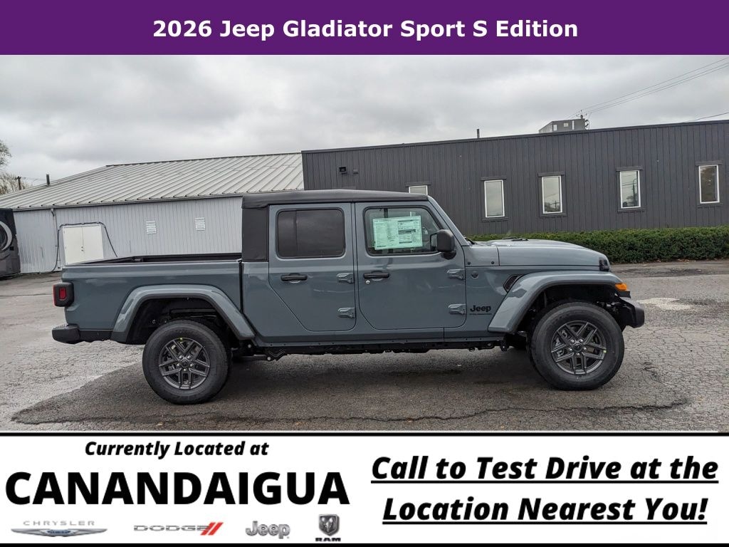 New 2026 Jeep Gladiator Sport S Pickup