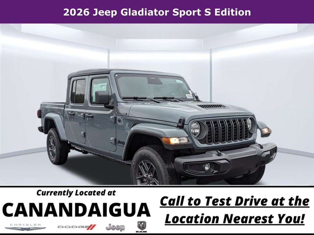 New 2026 Jeep Gladiator Sport S Pickup