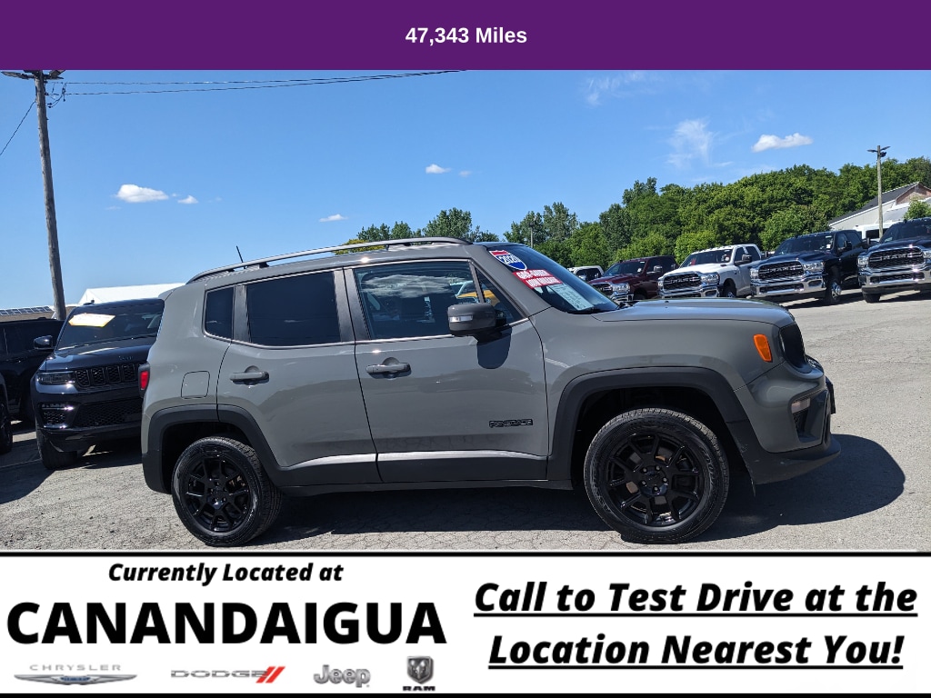 Used 2020 Jeep Renegade Altitude with VIN ZACNJBBB5LPM06879 for sale in Canandaigua, NY