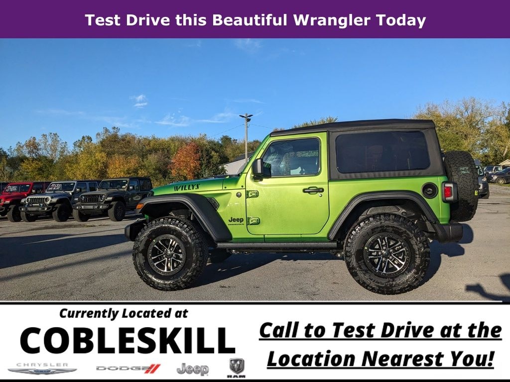 New 2026 Jeep Wrangler Willys Sport Utility