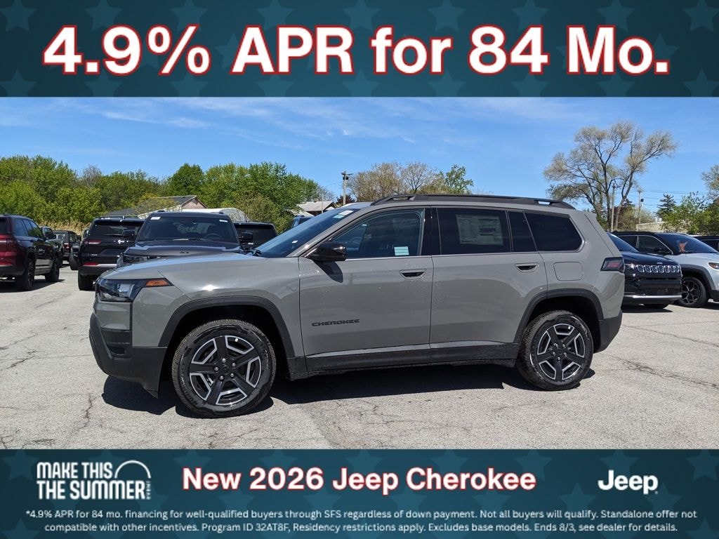New 2026 Jeep Cherokee Limited Sport Utility