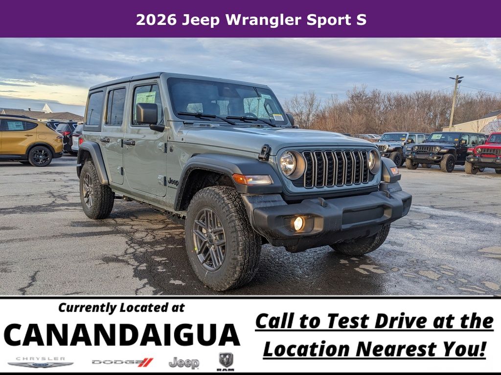 2026 Jeep Wrangler 4-Door Sport S's photo