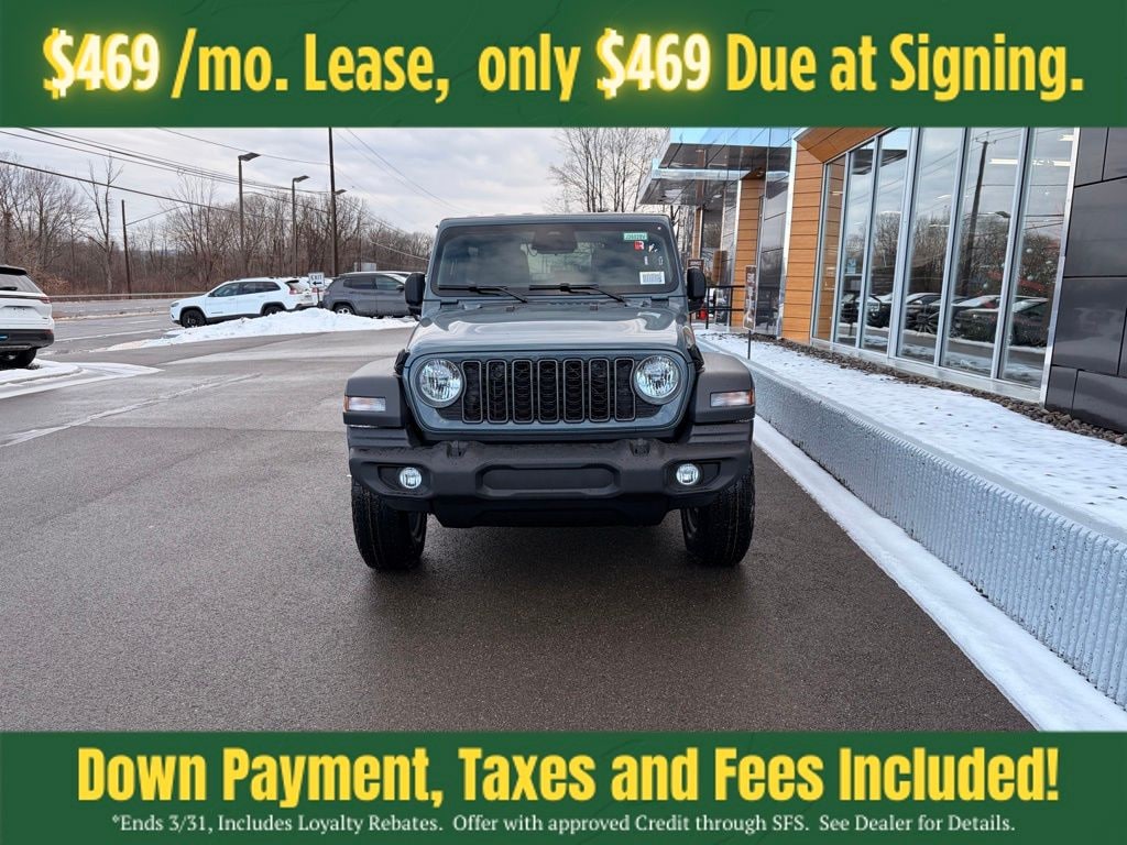 New 2026 Jeep Wrangler Sport S Sport Utility