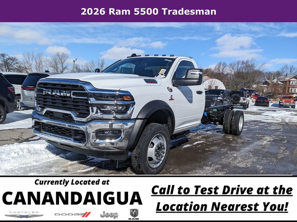 New 2026 Ram 5500HD Tradesman Pickup