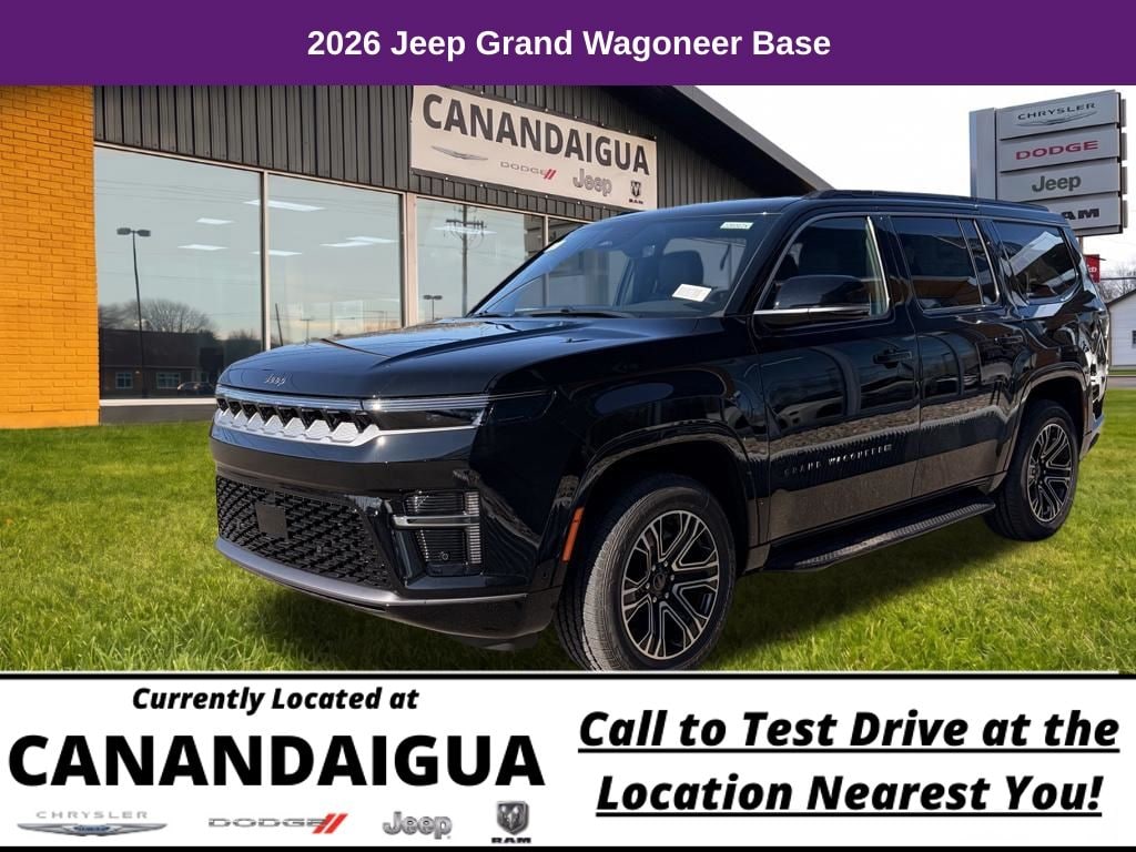 New 2026 Jeep Grand Wagoneer Sport Utility