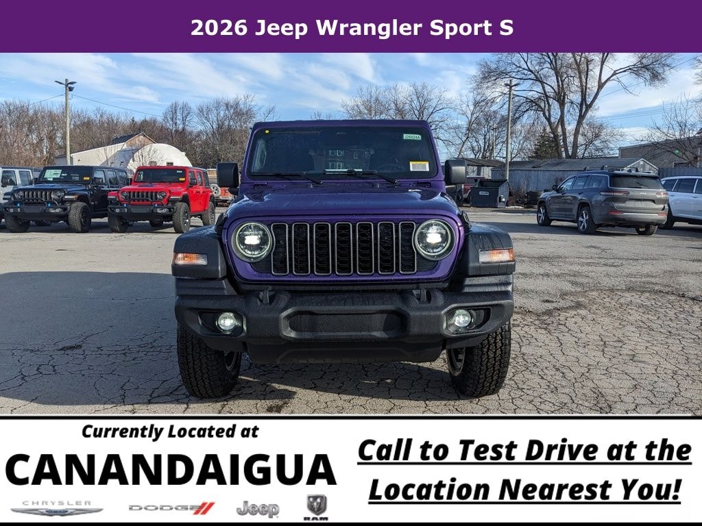 New 2026 Jeep Wrangler Sport S Sport Utility