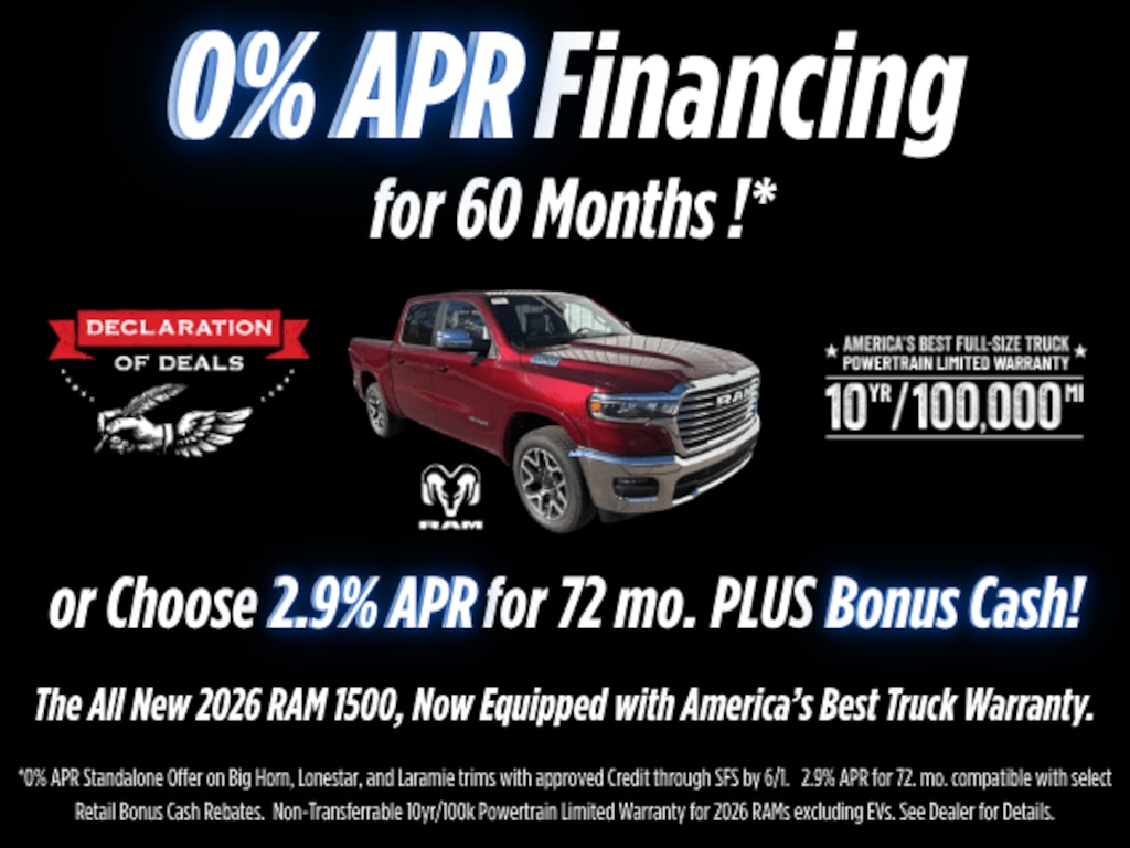 New 2026 Ram 1500 Big Horn/Lone Star Pickup