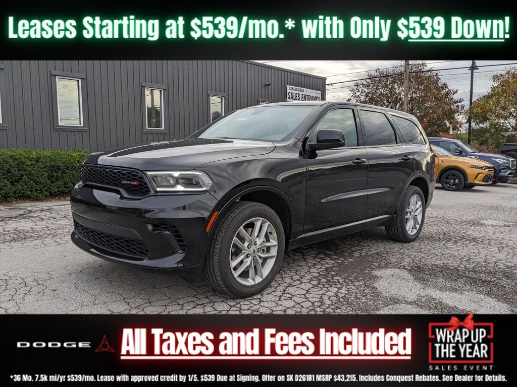 New 2026 Dodge Durango GT Sport Utility