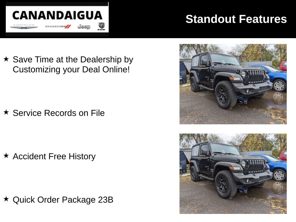 2020 Jeep Wrangler Sport photo 2