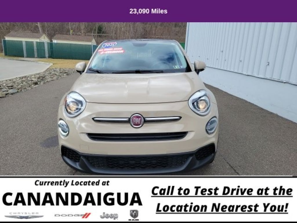 Used 2021 FIAT 500X Pop SUV