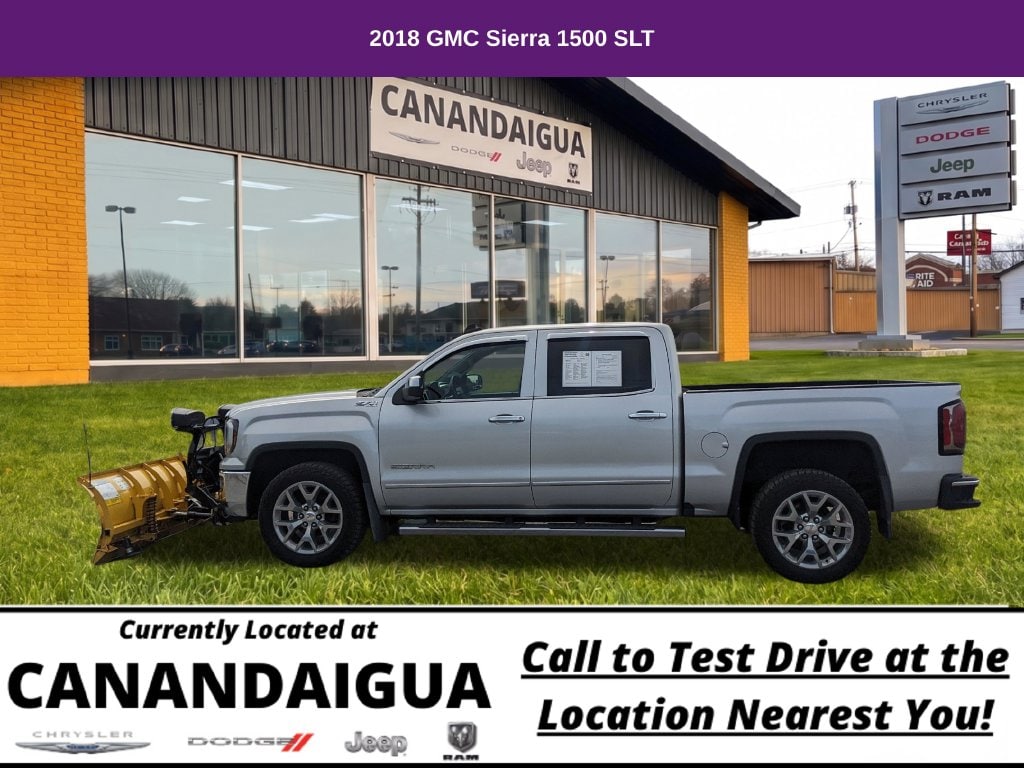 Used 2018 GMC Sierra 1500 SLT Truck Crew Cab