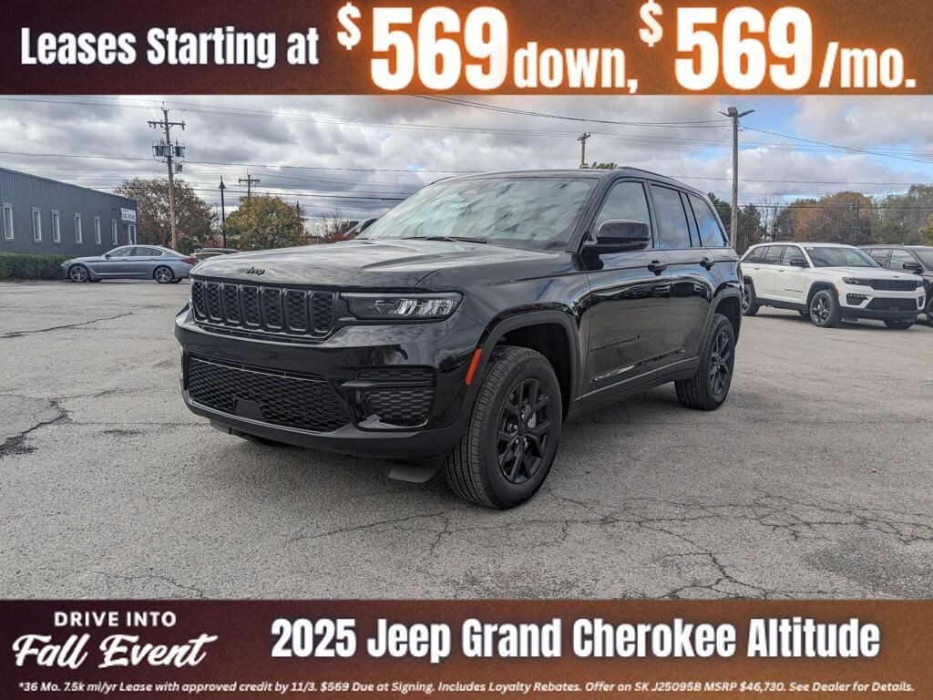 New 2025 Jeep Grand Cherokee Altitude X Sport Utility