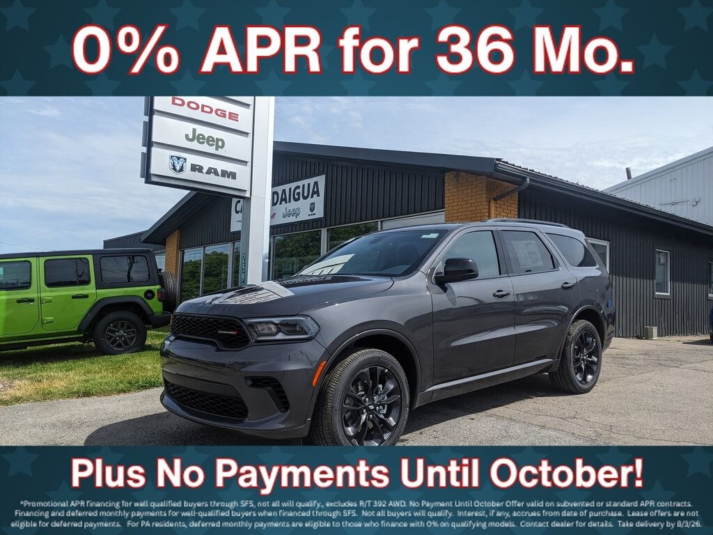 New 2026 Dodge Durango GT Sport Utility