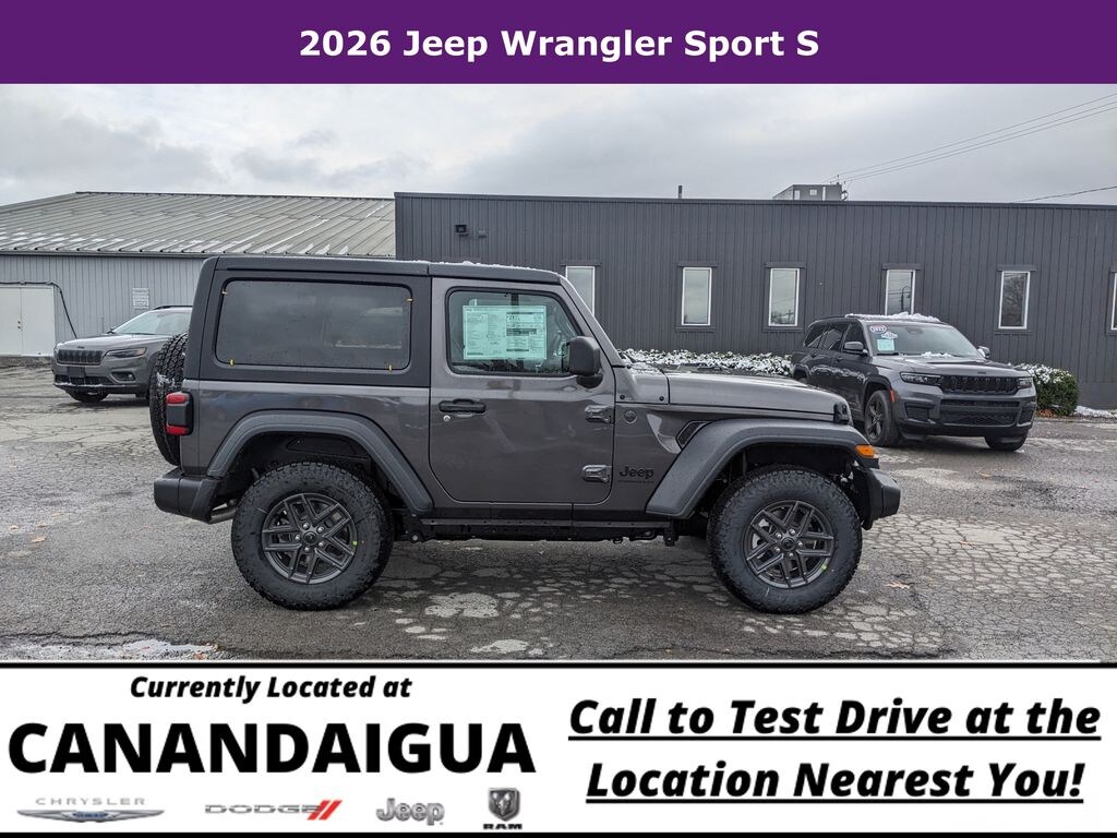 New 2026 Jeep Wrangler Sport S Sport Utility