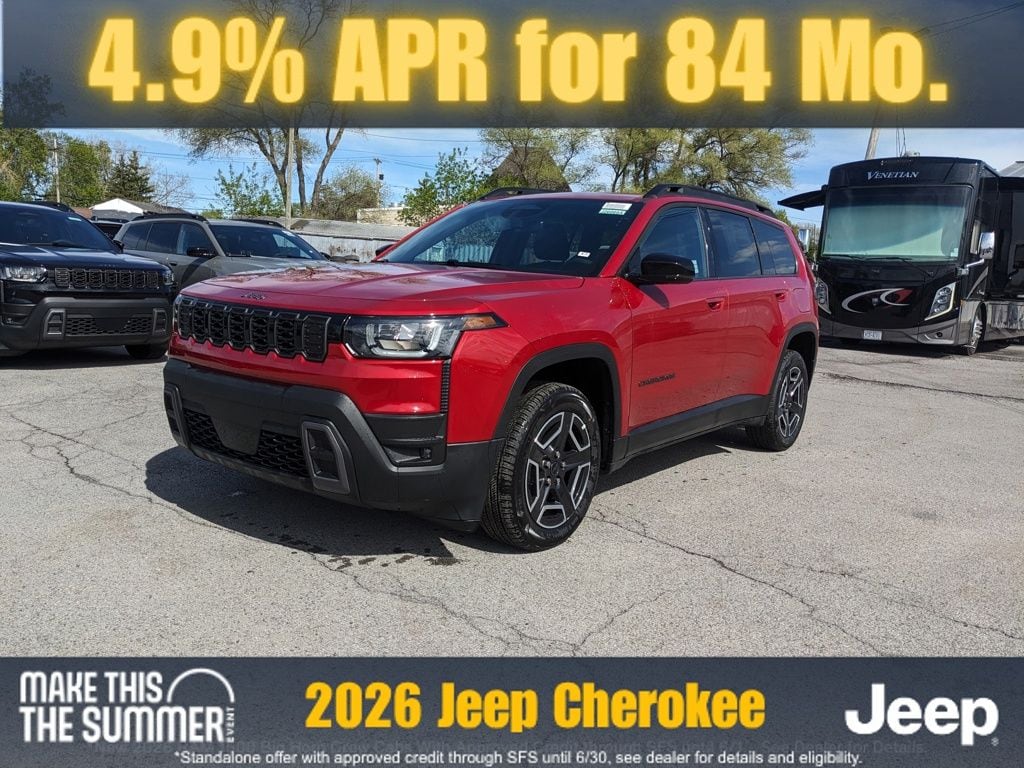 New 2026 Jeep Cherokee Limited Sport Utility