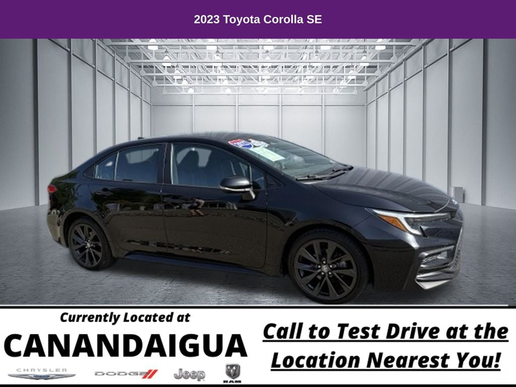 Used 2023 Toyota Corolla SE Sedan