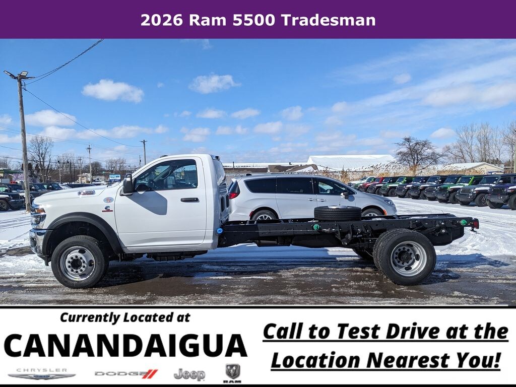 New 2026 Ram 5500HD Tradesman Pickup
