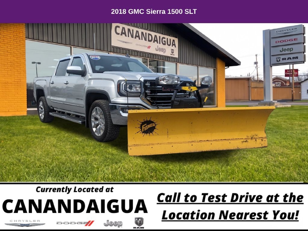 Used 2018 GMC Sierra 1500 SLT Truck Crew Cab