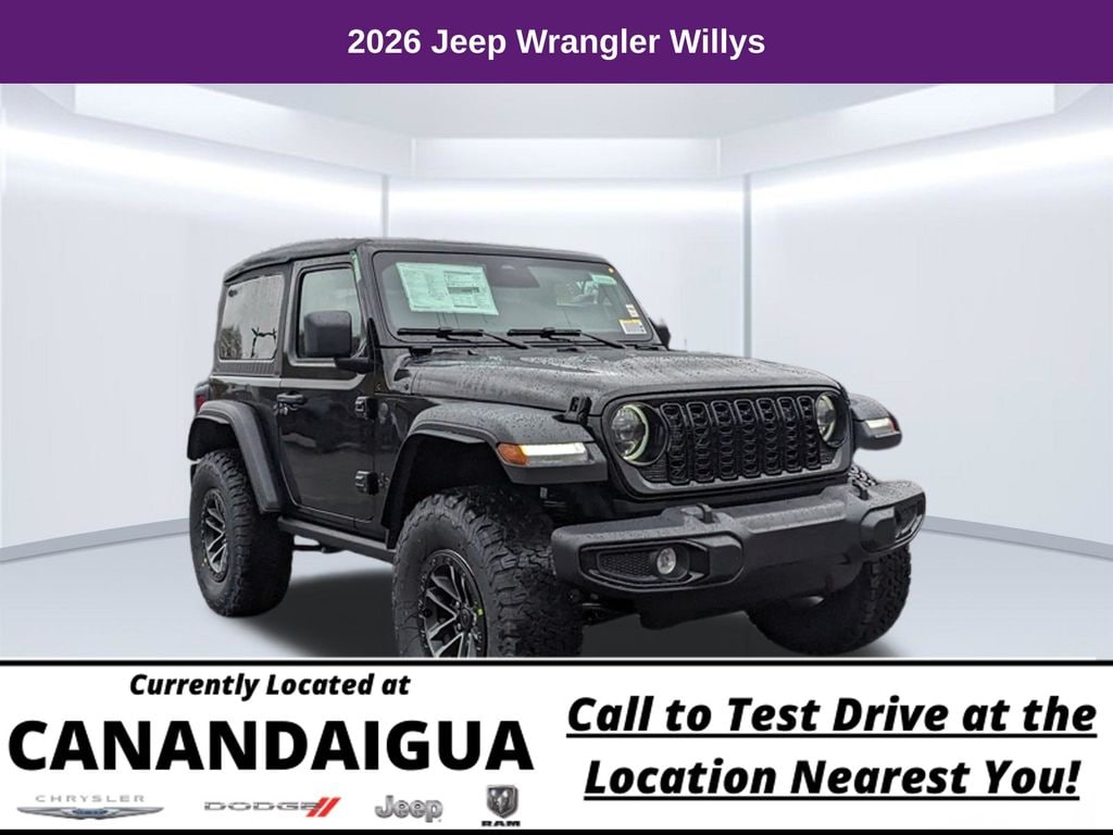 New 2026 Jeep Wrangler Willys Sport Utility